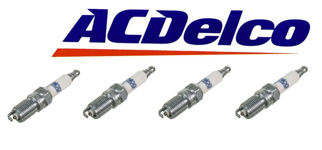 Set of 4 Spark Plugs Acdelco (FOR Chevrolet Traiblazer Malibu HHR Colorado )