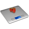 Zenith Digital Kitchen Scale by Ozeri, Refined Stainless Steel with Fingerprint-Resistant Coating