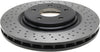 Gold 18A2438 Black Hat Front Disc Brake Rotor