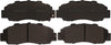 Gold 17D503C Ceramic Front Disc Brake Pad Set