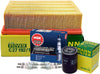 Mann Engine Oil and Air Filters with NGK 4 Iridium IX Spark Plugs Kit for A4 Quattro 1.8 L4 AMB