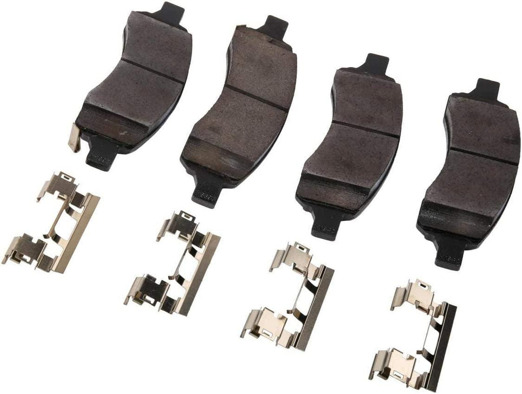 GM Genuine Parts 171-1177 Front Disc Brake Pad Set with Shims