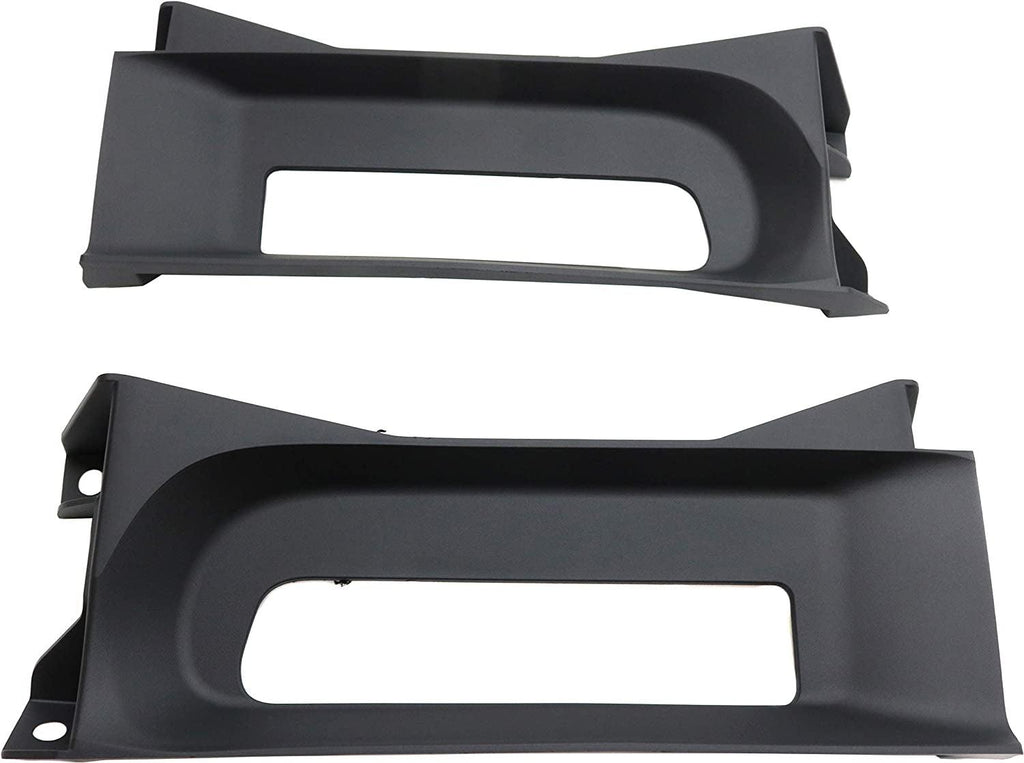 Bumper Trim SET Compatible with 2013-2018 Ram 1500, Fits 2019-2022 Ram 1500 Classic Front, Driver and Passenger Side