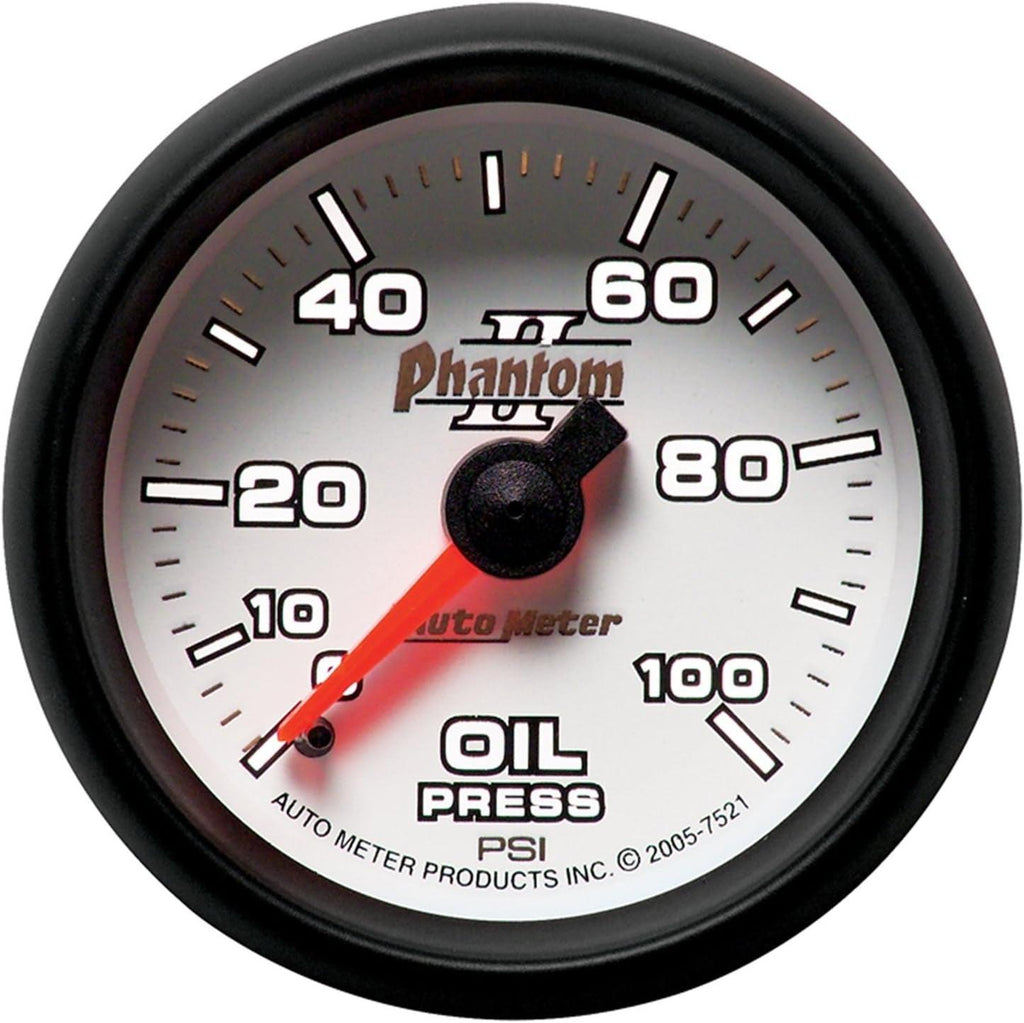 7521 Phantom II Oil Pressure Gauge