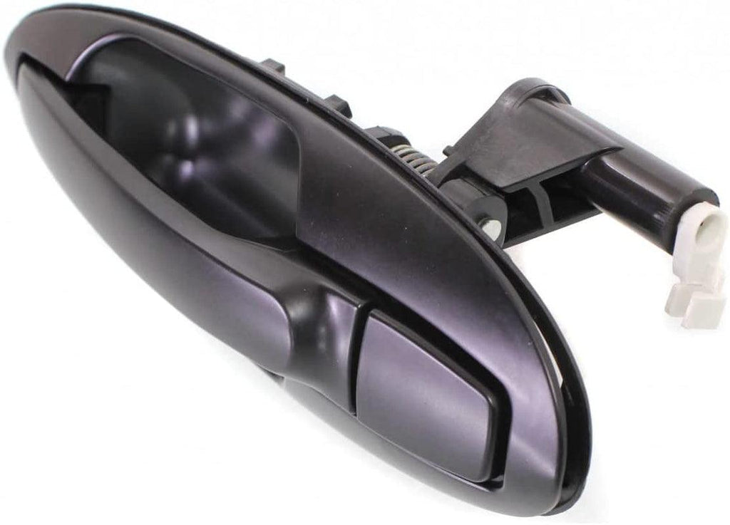 for Hyundai Sonata Exterior Door Handle 2002 03 04 2005 Driver Side W/Theft Deterrent Rear Black Smooth for HY1520110 | 836503C000