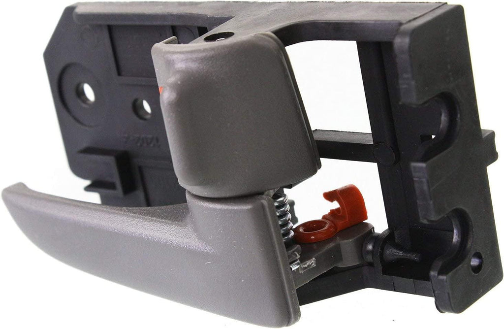 Interior Door Handle Compatible with Spectra / Spectra5 04-09 Front Right and Left Side inside Deep Gray Plastic