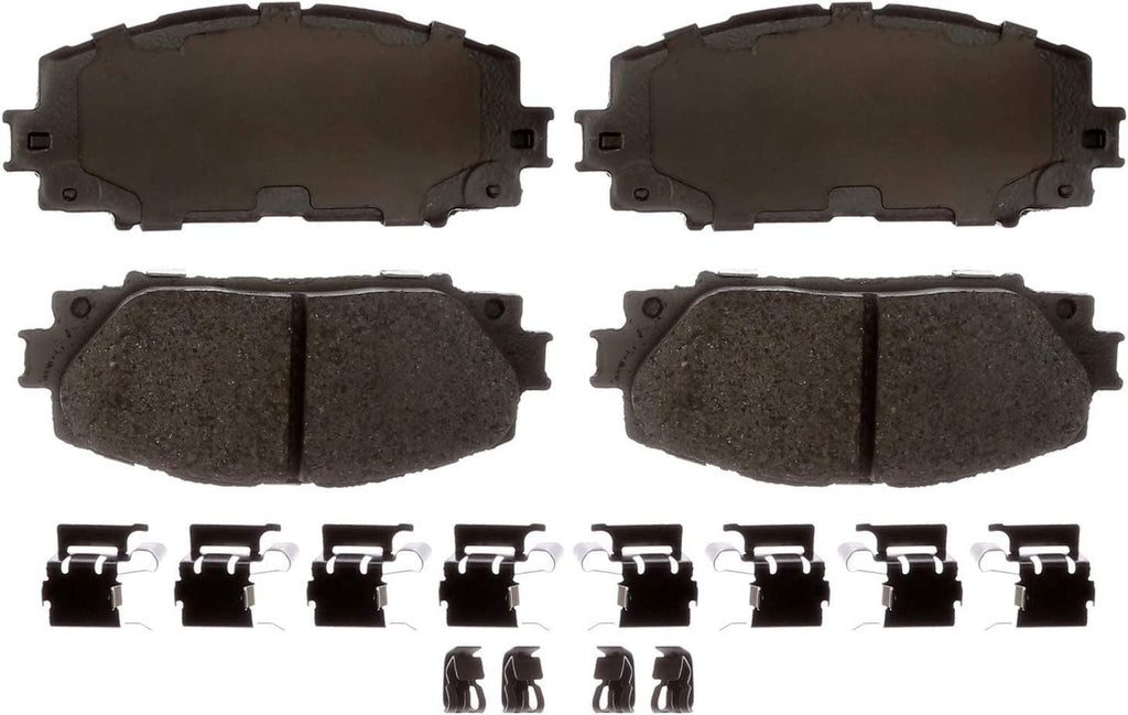 Gold 17D1184ACH Ceramic Front Disc Brake Pad Set