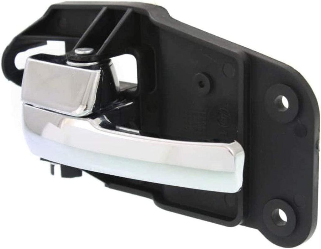 for Lincoln LS Interior Door Handle Front, Driver Side Chrome (2000-2002) | with Door Lock Button| Trim: Base/Lse