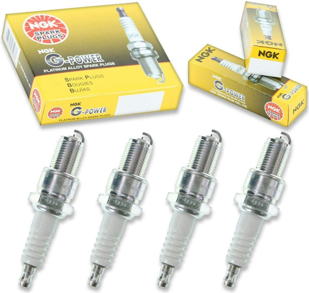 NGK G-Power Platinum Spark Plugs Set of 4 NEW for Altima 2.5L L4 2002-2006