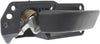 for Chevy Silverado 3500 HD Interior Door Handle 2007-2014 Front Driver Side Black | W/Door Lock Button| Trim: LT/WT