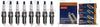 DENSO "U-GROOVE NICKEL" Spark Plugs (Set of 8) 2006-2010 for Honda Civic 1.3L L4