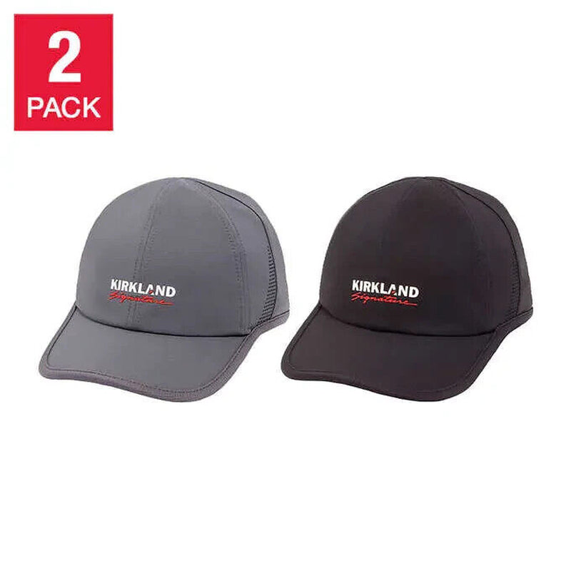 Kirkland Signature Unisex Logo Hat, 2-Pack ,UPF 50 Sun Protection