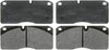 Gold 17D1027M Semi-Metallic Disc Brake Pad Set