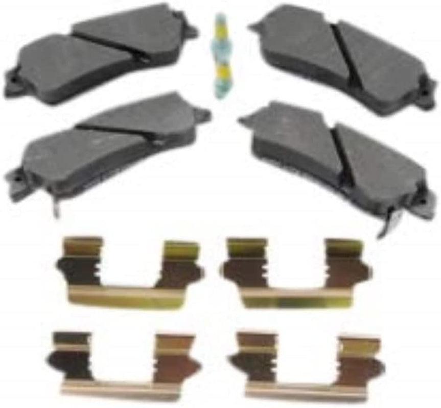 171-1109 GM Original Equipment Rear Disc Brake Pad Kit with Brake Pads, Clips, and Bolts