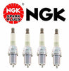 Set of 4 New NGK Platinum Power Spark Plugs BKR5EGP