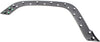 Compatible with Jeep Renegade Fender Trim 2015 16 17 18 19 2020 Passenger Side | Front | Textured Dark Gray | Plastic Material | CH1291113 | 6TB74LXHAA