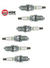 6-New NGK V-Power Copper Spark Plugs BKR5E-11 #6953 Made in Japan