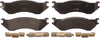 Silver 14D702AMH Semi-Metallic Rear Disc Brake Pad Set