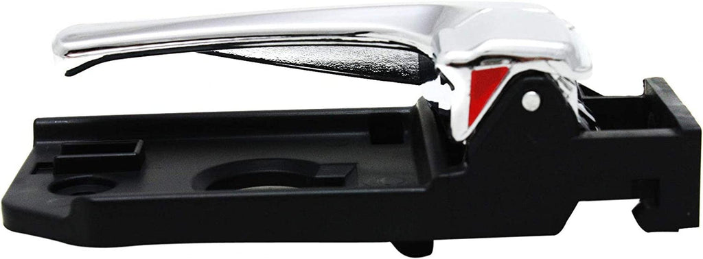 Interior Door Handle Compatible with 2006-2012 Kia Sedona, Fits 2007-2008 Hyundai Entourage Front, Driver Side Chrome