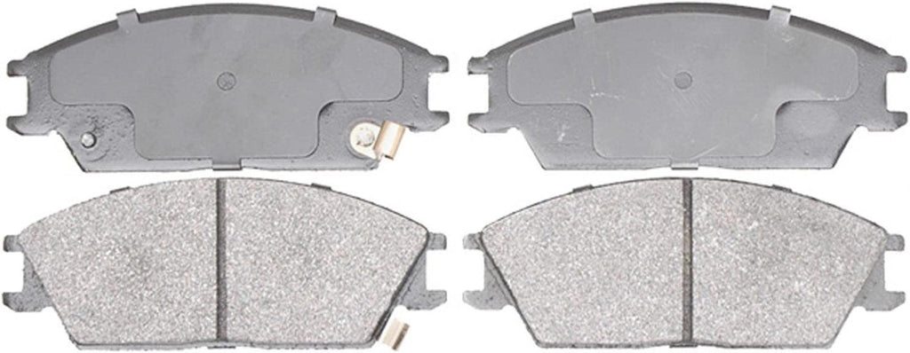 Silver 14D440M Semi-Metallic Front Disc Brake Pad Set with Wear Sensor