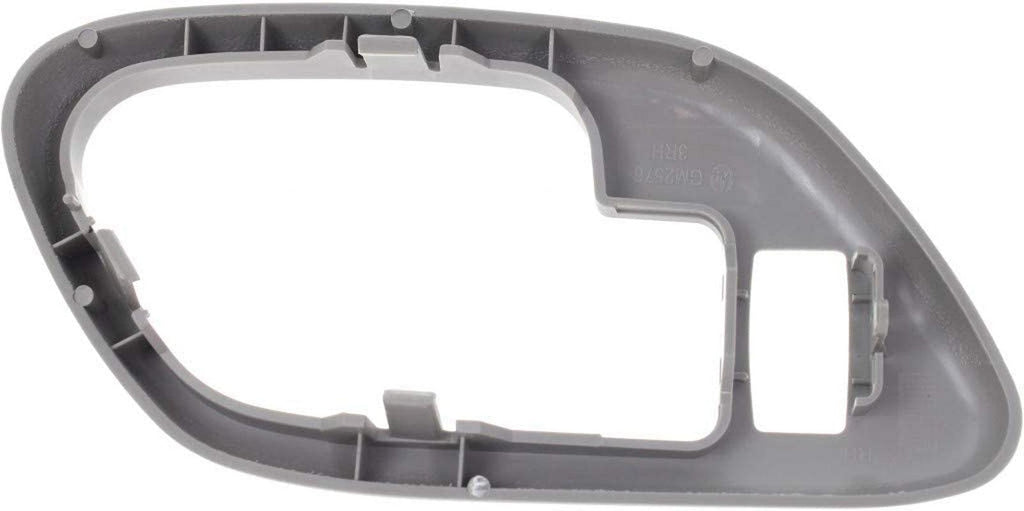 for Chevy Tahoe Door Handle Trim 1995 96 97 98 99 2000 Passenger Side | Front/Rear | inside | Gray | W/Lock Hole