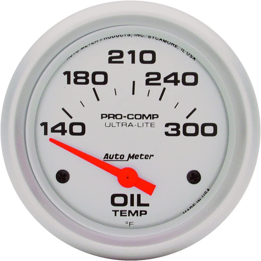 4447 Ultra-Lite Electric Oil Temperature Gauge