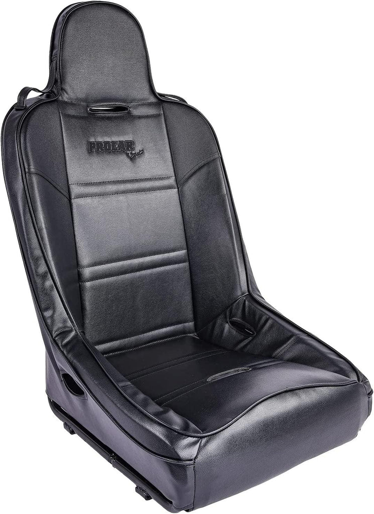 80-1620-51 Black Vinyl Racing Terrain Fixed Back Common Seat