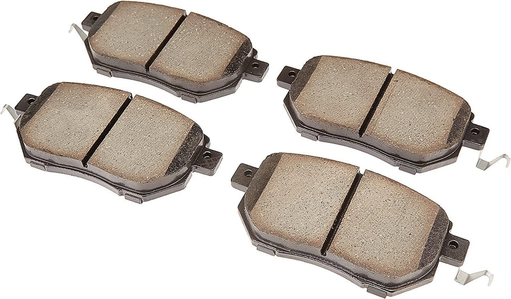 Gold 17D969CH Ceramic Front Disc Brake Pad Set