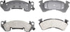 Gold 17D614M Semi-Metallic Front Disc Brake Pad Set