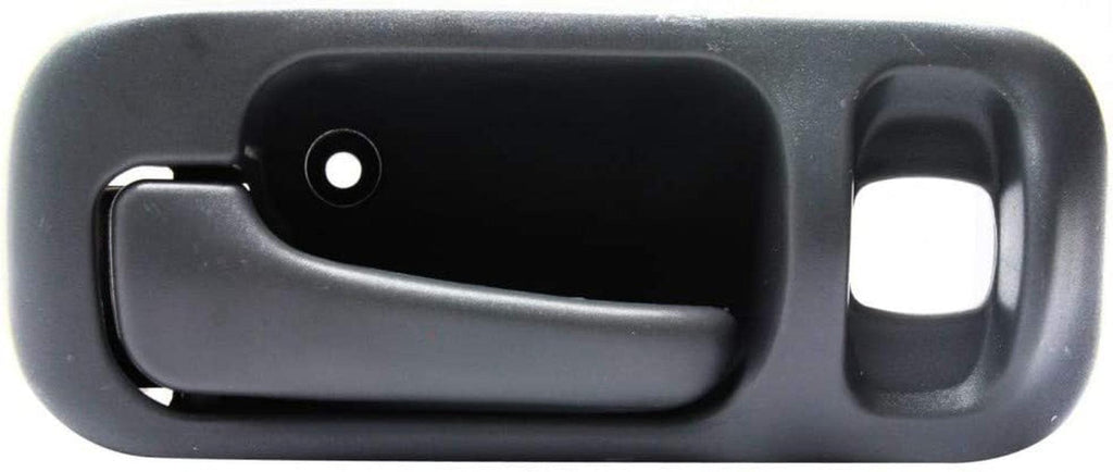 for Honda CR-V Interior Door Handle Rear, Driver Side Gray (1997-2001) | with Door Lock Hole | Trim: LX/EX/SE | HO1552105 | 72664S10000ZA