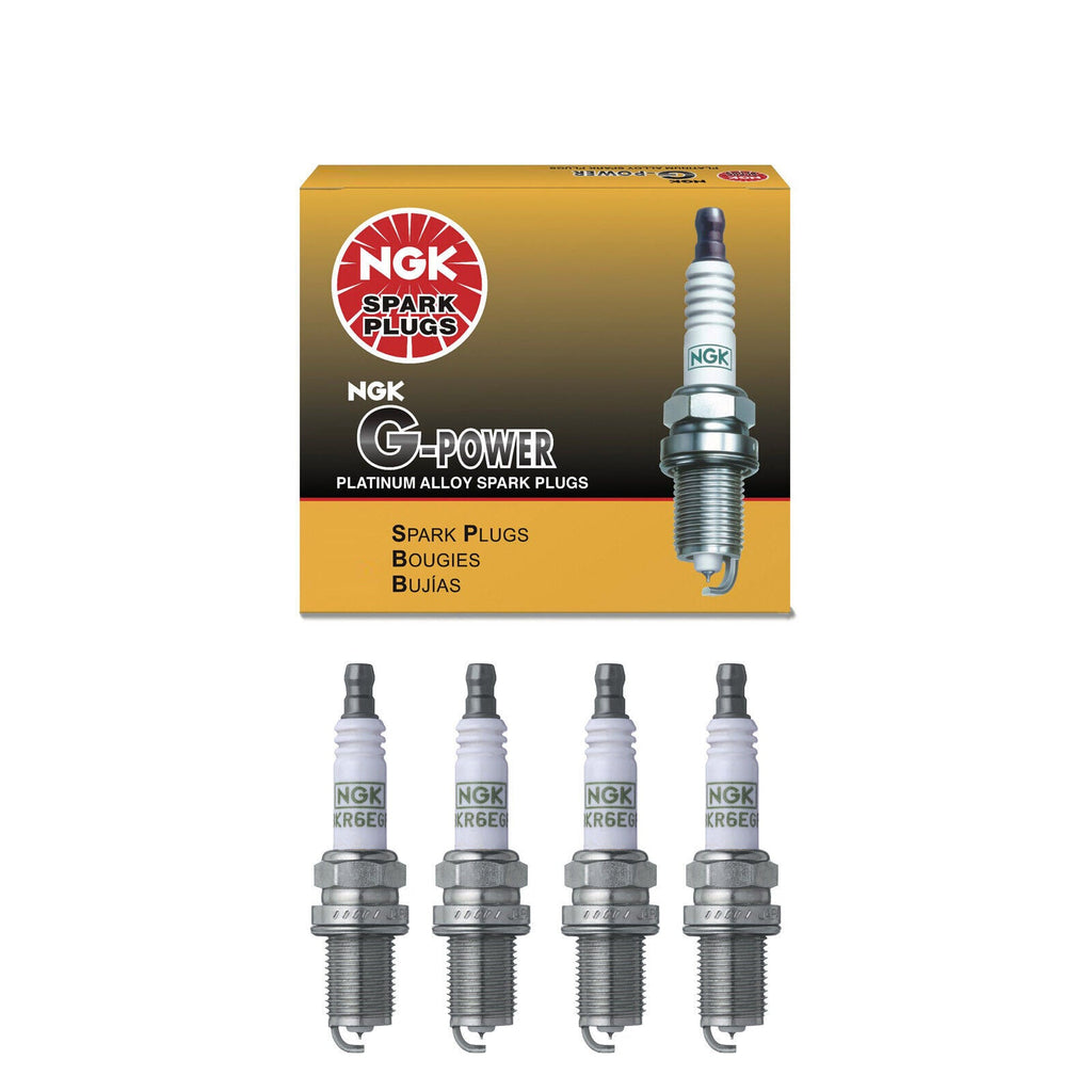 NGK G-Power Platinum Spark Plug Set 4PCS. 7092 BKR6EGP