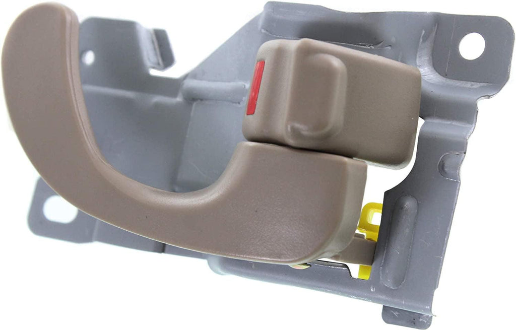 Interior Door Handle Compatible with 1997-2002 Mitsubishi Mirage, Fits 1999-2003 Mitsubishi Galant Front or Rear, Passenger Side Beige