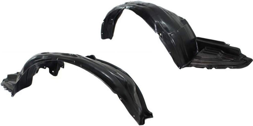 For Subaru Impreza Splash Guard/Fender Liner 2008 09 10 2011 Driver and Passenger Side Pair/Set | Front | SU1248117 + SU1249117 | 59110FG012 + 59110FG002