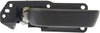 for Chevy Silverado 3500 HD Interior Door Handle 2007-2014 Front Driver Side Black | W/Door Lock Button| Trim: LT/WT