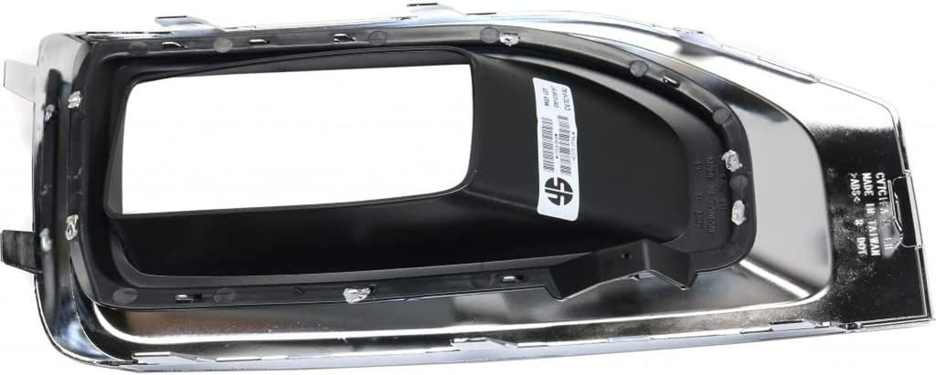 for GMC Yukon/Yukon XL 2015-2020 Fog Light Trim Driver Side Chrome Bezel | Replacement for GM1038187 | 22936426