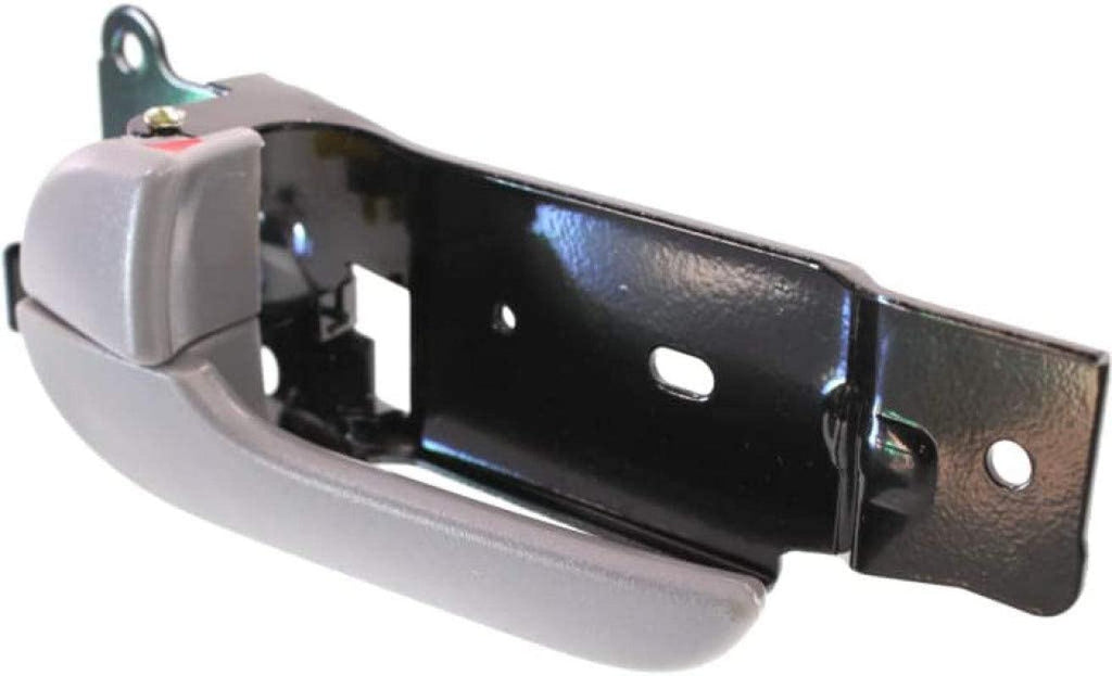 for Kia Sedona Interior Door Handle Front, Driver Side Gray (2002-2005) | with Door Lock Button | Trim: LX | KI1352107 | 0K53A5933044