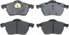 Gold 17D840DC Ceramic Front Disc Brake Pad Set