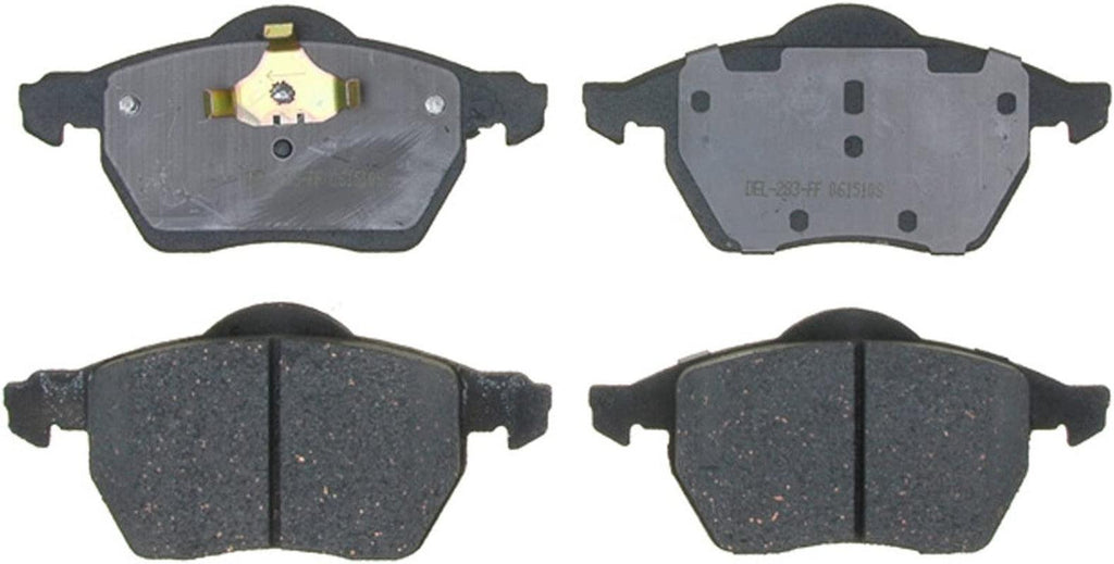 Gold 17D840DC Ceramic Front Disc Brake Pad Set