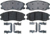 Gold 17D1264CH Ceramic Front Disc Brake Pad Set