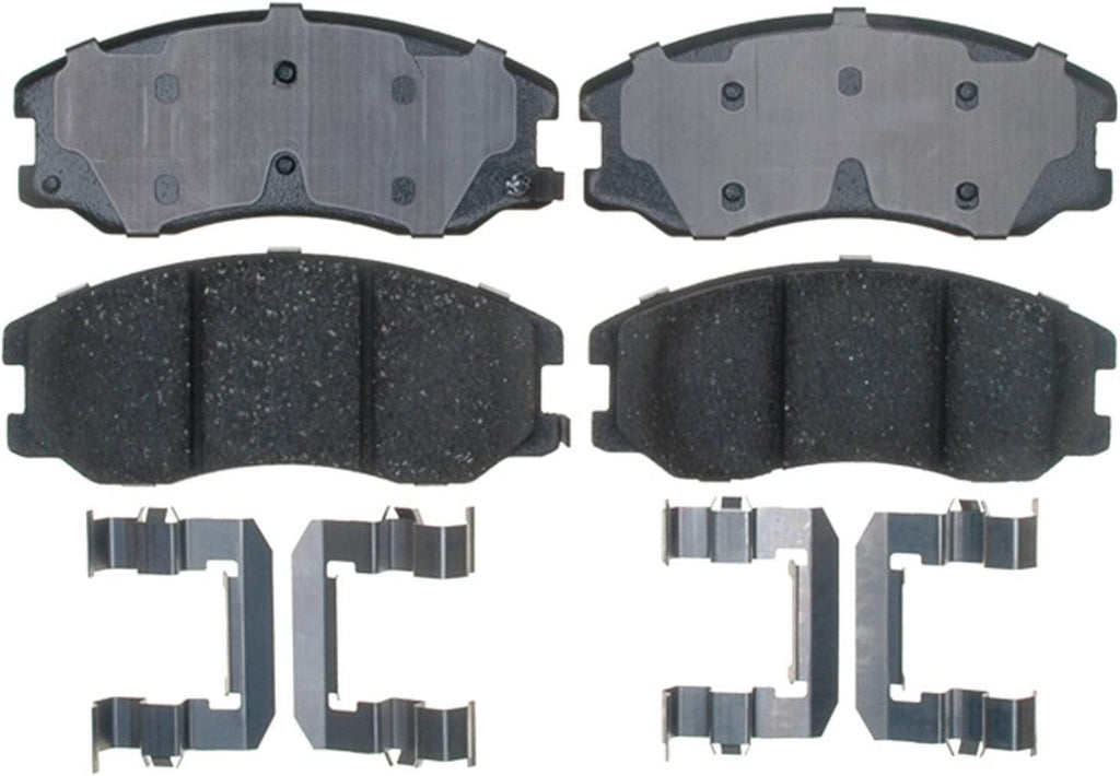 Gold 17D1264CH Ceramic Front Disc Brake Pad Set