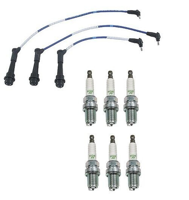 For Lexus GS300 01-04 L6 3.0L Tune up Kit W/ NGK Wire Set & Spark Plugs