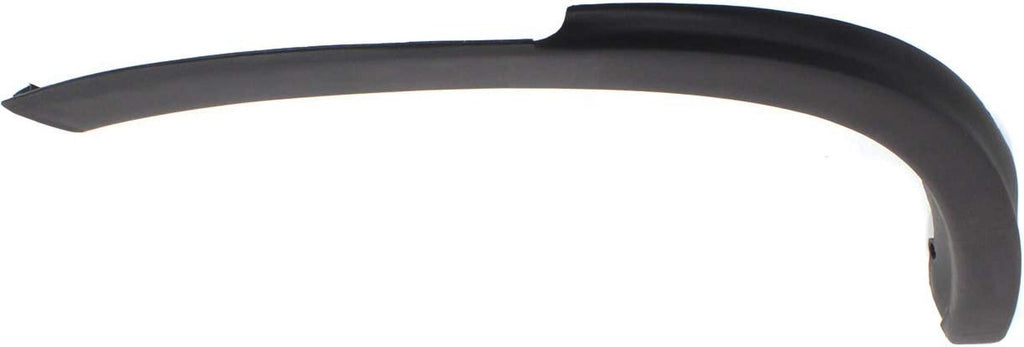 Fender Trim Compatible with 1997-2001 Honda CR-V Black, Plastic Rear, Passenger Side Partslink HO1791101