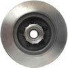 Silver 18A15A Front Disc Brake Rotor and Hub Assembly