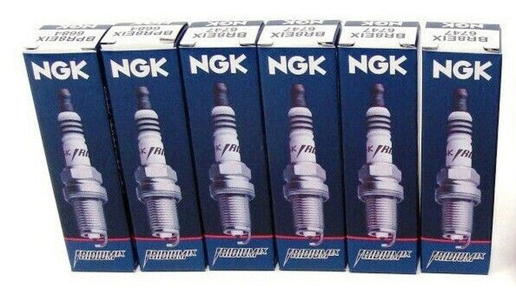 NGK IRIDIUM IX Iridium Spark Plugs DCPR8EIX SOLID 97181 Set of 6