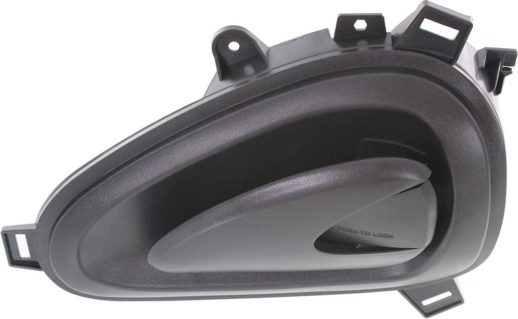 Interior Door Handle Compatible with 2008-2012 International 4300, Fits 2008-2012 International 4300LP, Fits 2013 International Durastar Front, Passenger Side Textured Black