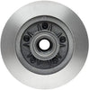 Silver 18A1195A Front Disc Brake Rotor and Hub Assembly