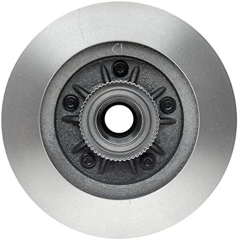 Silver 18A1195A Front Disc Brake Rotor and Hub Assembly