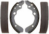 Silver 14659B Bonded Rear Drum Brake Shoe Set