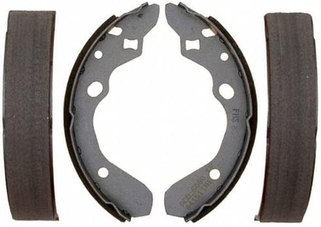 Silver 14659B Bonded Rear Drum Brake Shoe Set