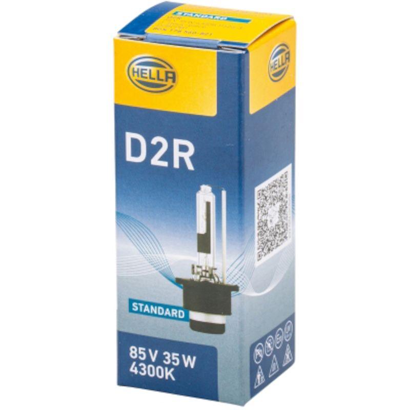 HELLA D2R 4300 K Standard Series Xenon Light Bulb - greatparts